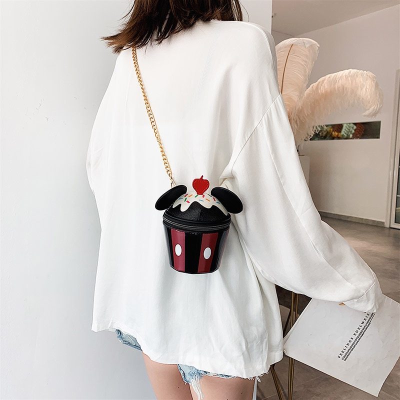 Mouse Cupcake Bucket Bag