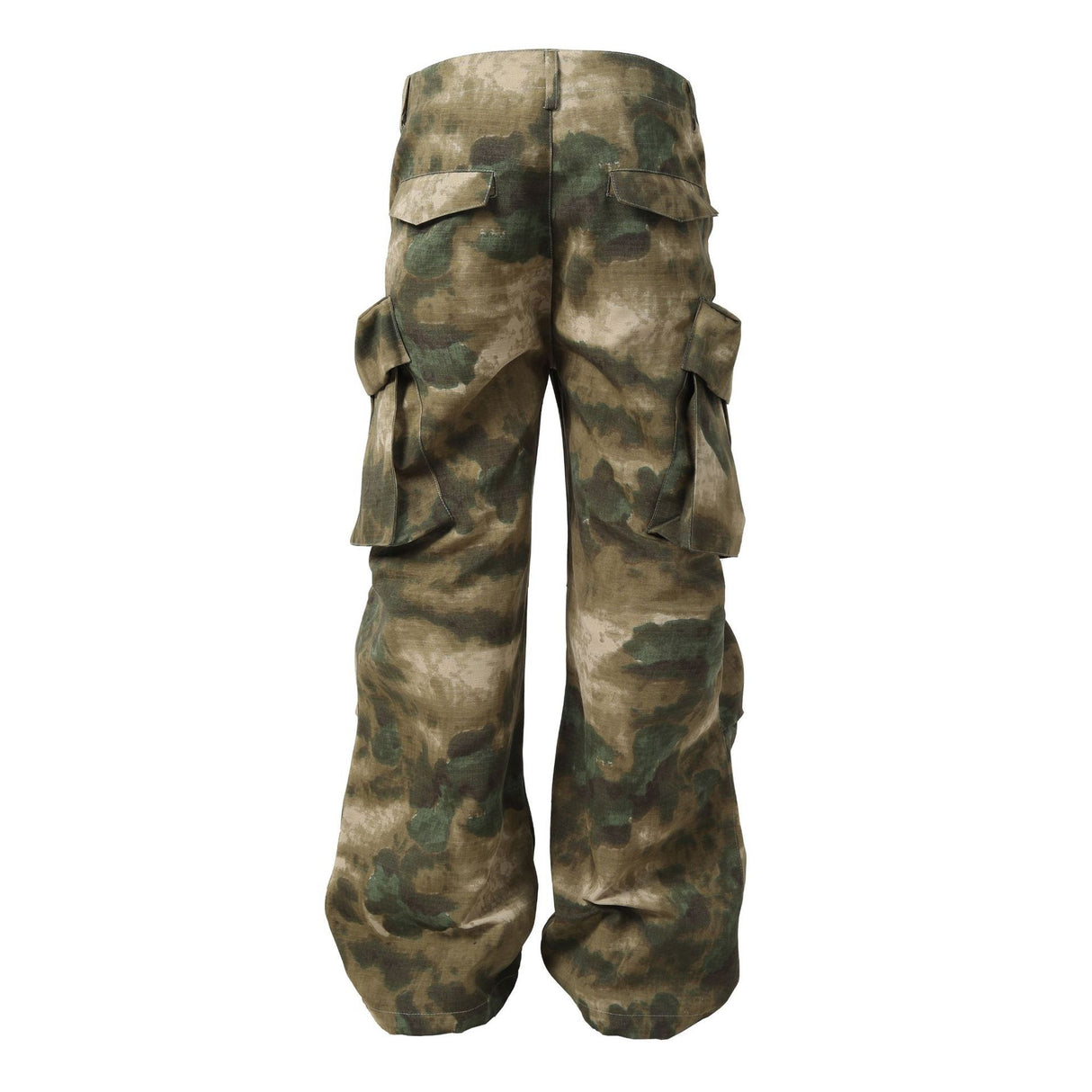 American Retro Jungle Camouflage Amekaji Multi-pocket Design Military Fan Casual Trousers