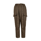 Woolen Ribbon Three-dimensional Tailoring Men's Loose Casual Trousers