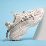 Fashion Simple Men's Platform Sneakers