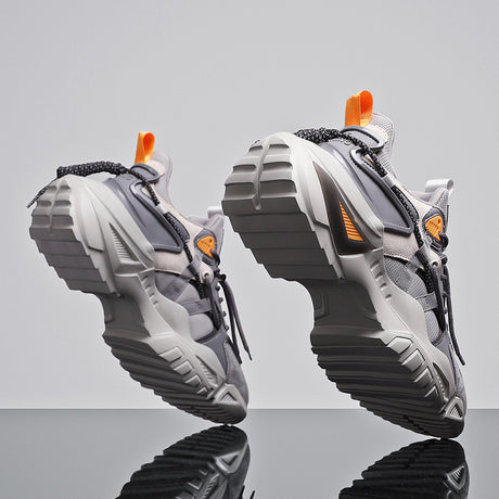Fashion Simple Men's Platform Sneakers