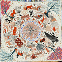 Jungle Animal Silk-like Fur Women's Shawl Warm Scarf