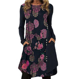 Fashion Urban Leisure National Retro Dress