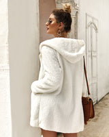 Fur hooded jacket