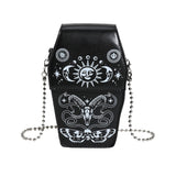Coffin Board Gothic Style Bag For Women