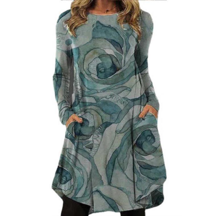 Fashion Urban Leisure National Retro Dress