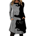 Fashion Urban Leisure National Retro Dress
