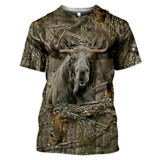 Spring And Summer Outdoor Jungle T-shirt Menwomen Sports Leisure Short Sleeve