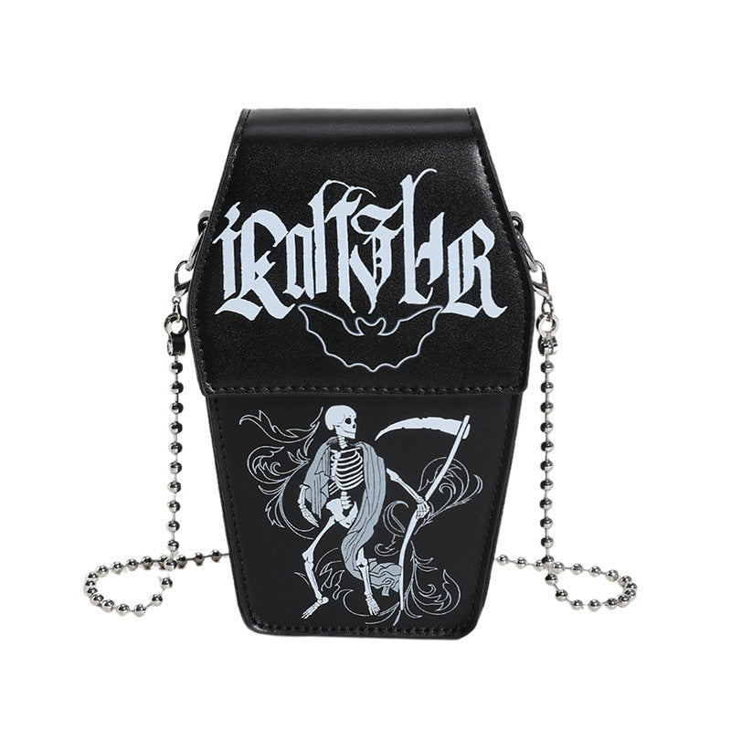 Coffin Board Gothic Style Bag For Women