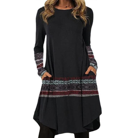 Fashion Urban Leisure National Retro Dress