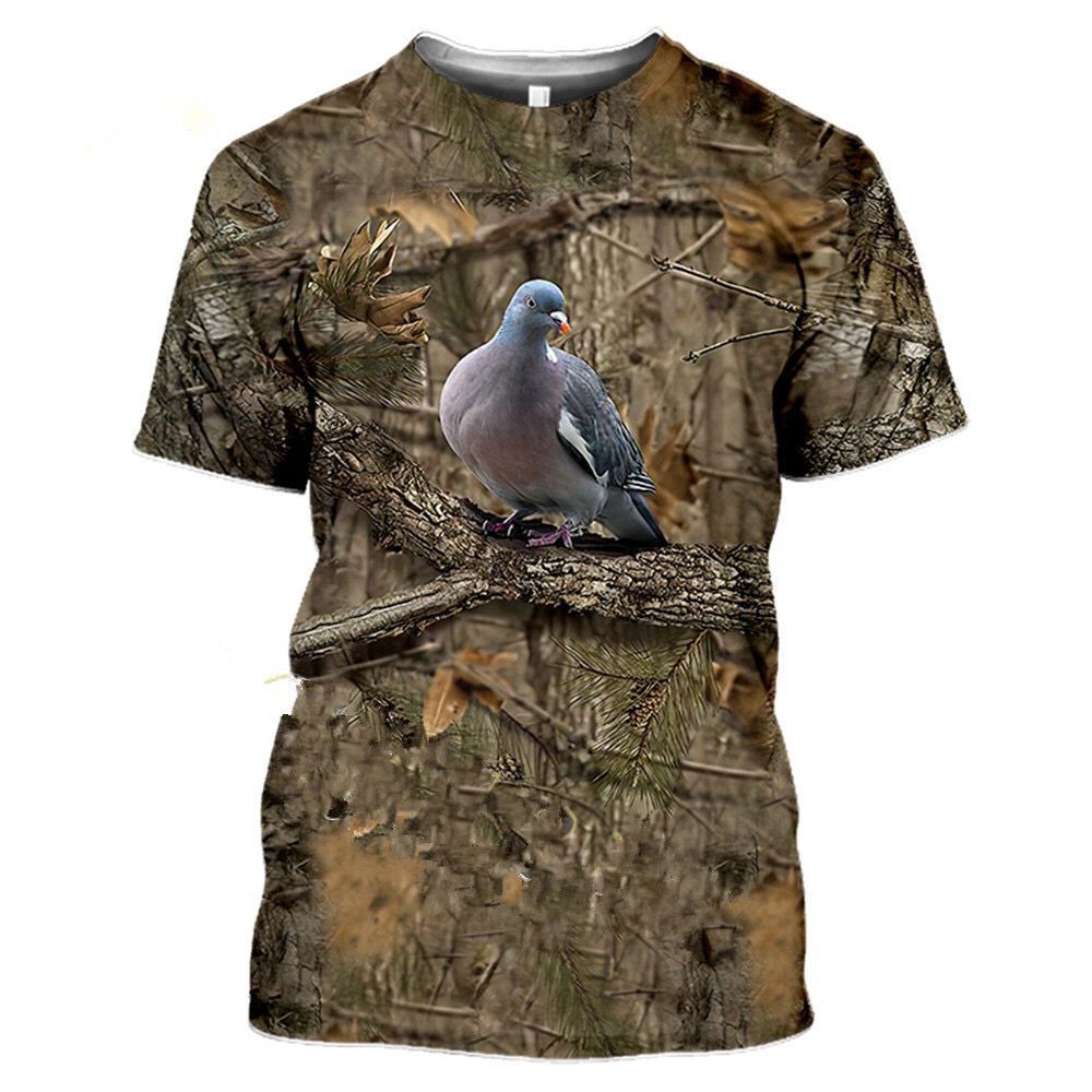 Spring And Summer Outdoor Jungle T-shirt Menwomen Sports Leisure Short Sleeve