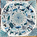 Jungle Animal Silk-like Fur Women's Shawl Warm Scarf