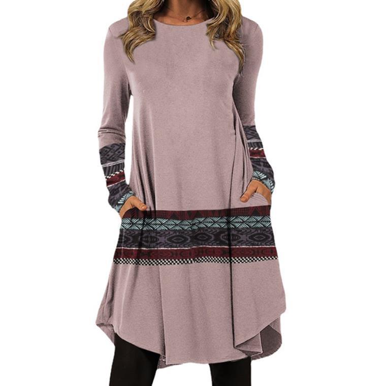 Fashion Urban Leisure National Retro Dress