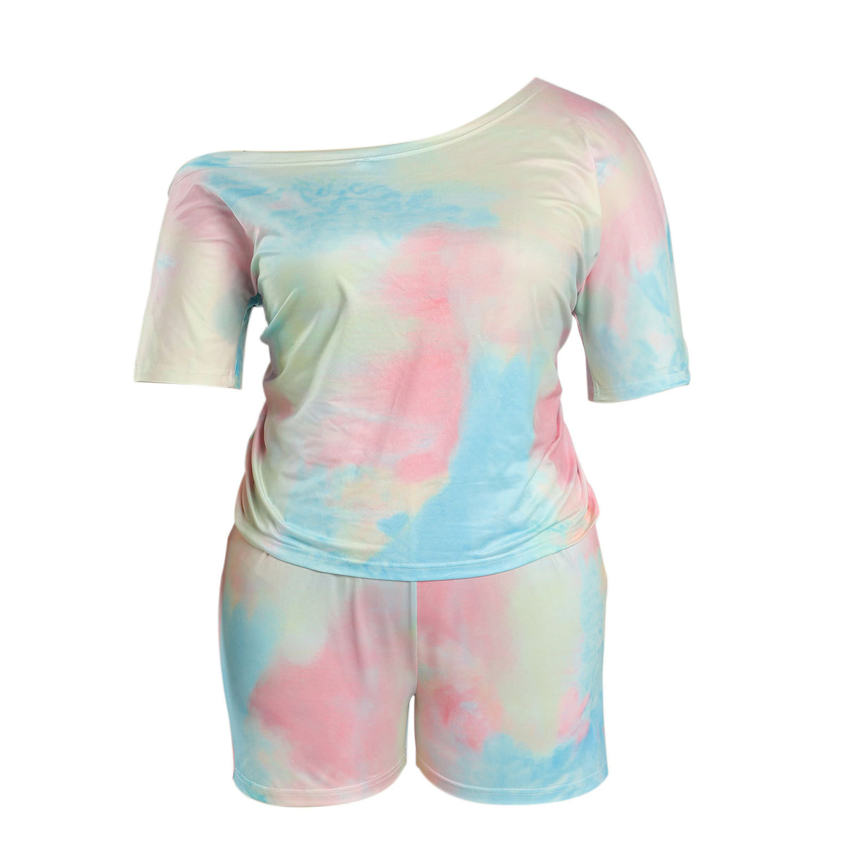 Tie-dye Fashion Temperament European And American Urban Casual Suit